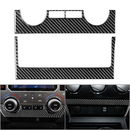 Carbon Fiber Door Handle Bowl Cover Trim for Toyota Tundra (2014–2021)