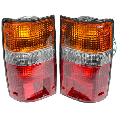 2 Rear Tail Light Lamps for Toyota Hilux (1988–1997)