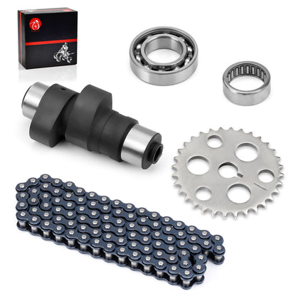 Timing Cam Chain Gear Bearings Kit for Yamaha Warrior Wolverine Big Bear (1990–2006)
