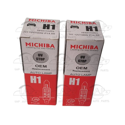 2X Halogen Headlight Bulbs for Michiba (12V 100W)
