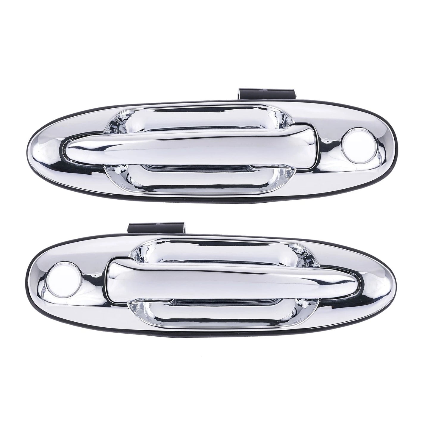 Set of 2 Chrome Door Handles for Toyota Landcruiser J100 (1998–2007)