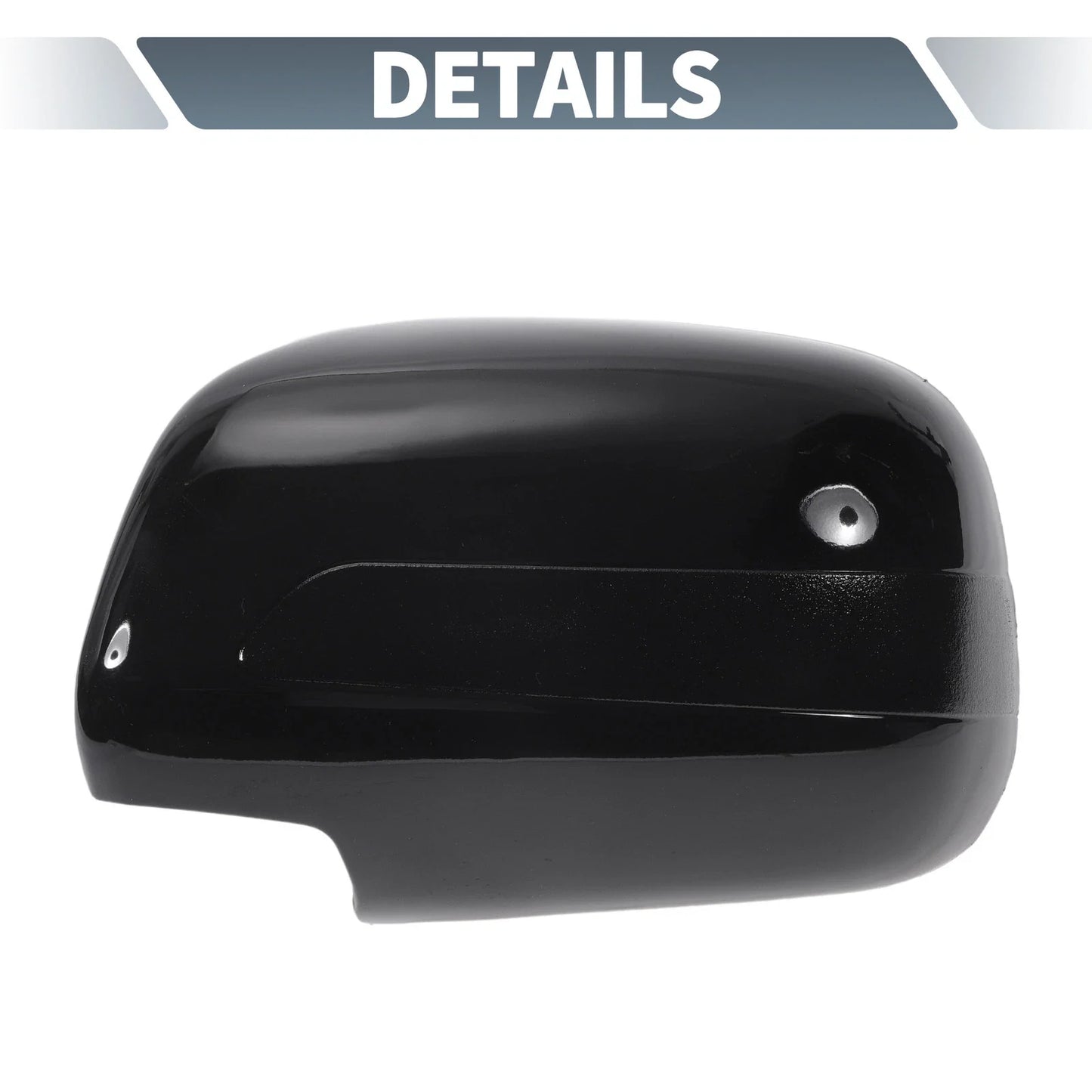 Rearview Mirror Cover Overlay Gloss Black for Lexus RX350 RX330 (2004-2006)