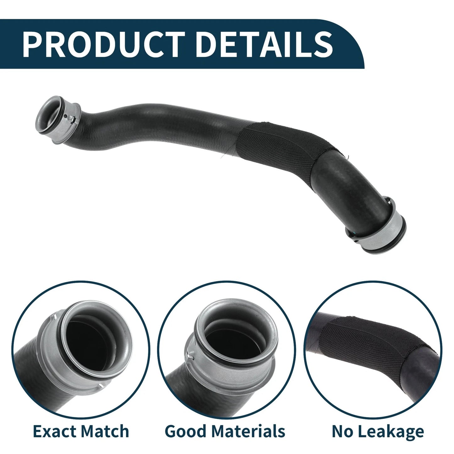 Radiator Hose for Mercedes-Benz C-Klasse W204 (2007–2015) No.2045000375