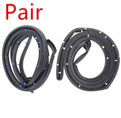 Front Left & Right Door Weatherstrip Rubber for Honda Civic (2012-2015)