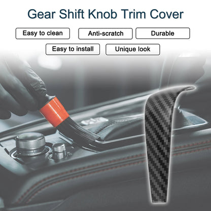 ABS Gear Shift Knob Cover Sticker for BMW 1 3 Series Z4 X1 (E87 E90 E92 E93)