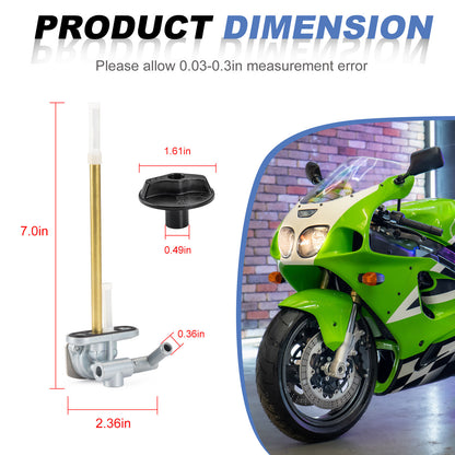 Fuel Tap Petcock for Kawasaki ZX750 Ninja ZX7R ZX7RR (1996–2003)