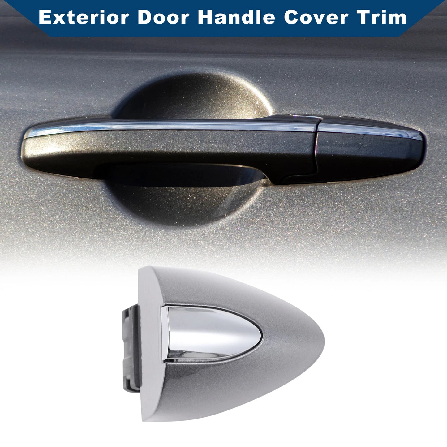 Exterior Door Handle Cover Trim for Buick LaCrosse, Enclave (2017–2019)