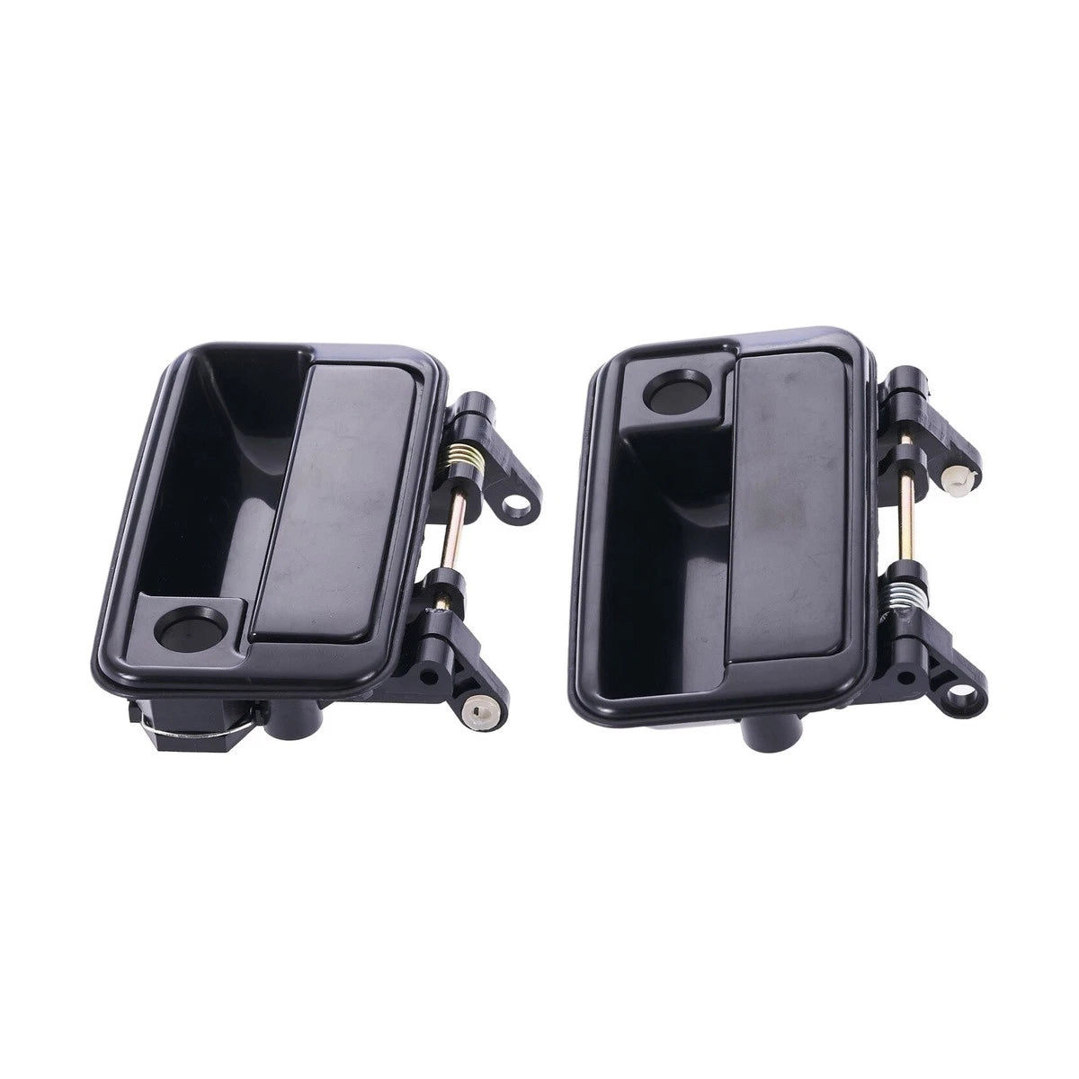 Set of 4 Outer Door Handles for Suzuki Swift (1989–1999) Black
