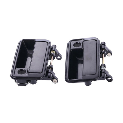 Set of 4 Outer Door Handles for Suzuki Swift (1989–1999) Black