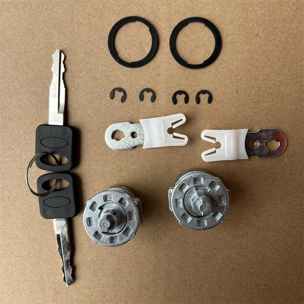 Ignition & Door Lock Cylinder w/ 4 Keys for Ford F250 F350 F450 (1997-2007)