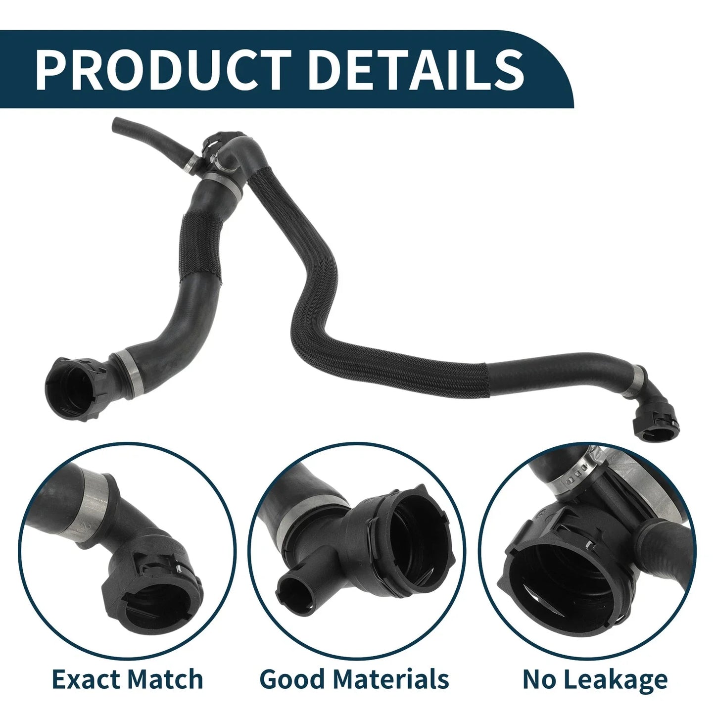 Radiator Hose 4.4L for BMW X6 (2010 - 2014)