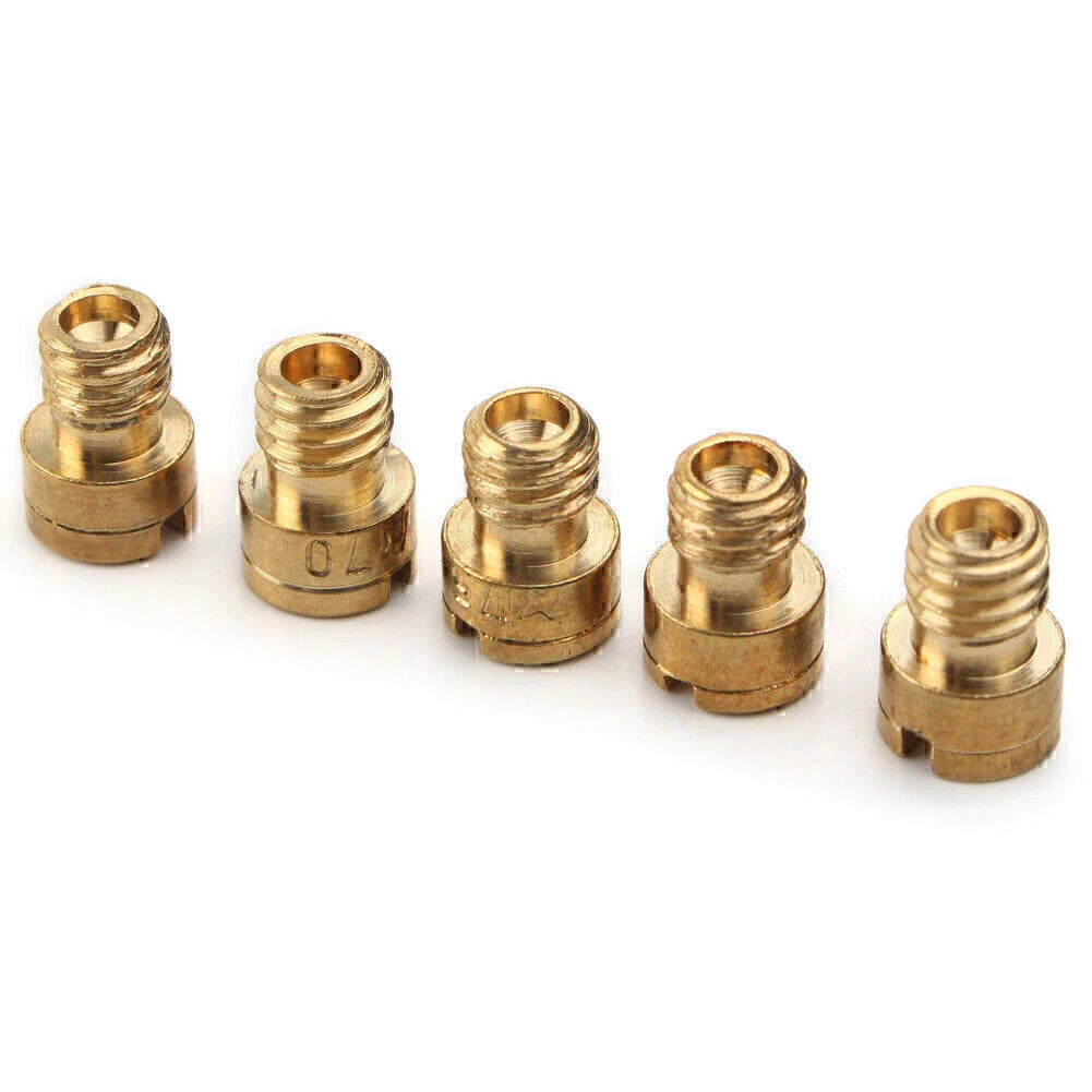 4mm Carburetor Jets #60/65/70/75/80 for 50cc 60cc 80cc Motorized Bikes