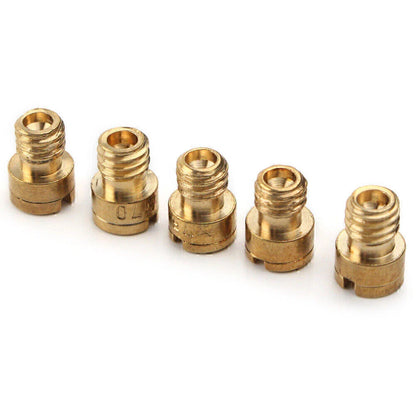 4mm Carburetor Jets #60/65/70/75/80 for 50cc 60cc 80cc Motorized Bikes