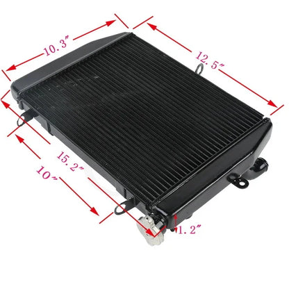 Radiator Cooler for Yamaha YZF R6 (1999-2002) - Aluminum Black
