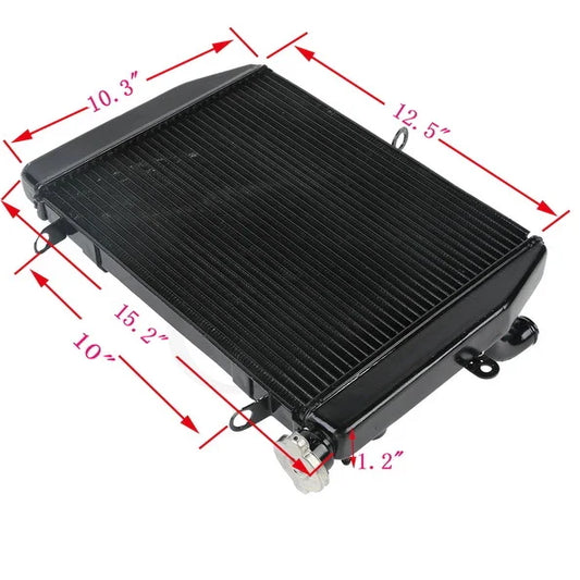 Radiator Cooler for Yamaha YZF R6 (1999-2002) - Aluminum Black