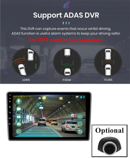 9" Android Stereo Radio GPS Navigation Head Unit for Toyota Sienna (2004-2010)