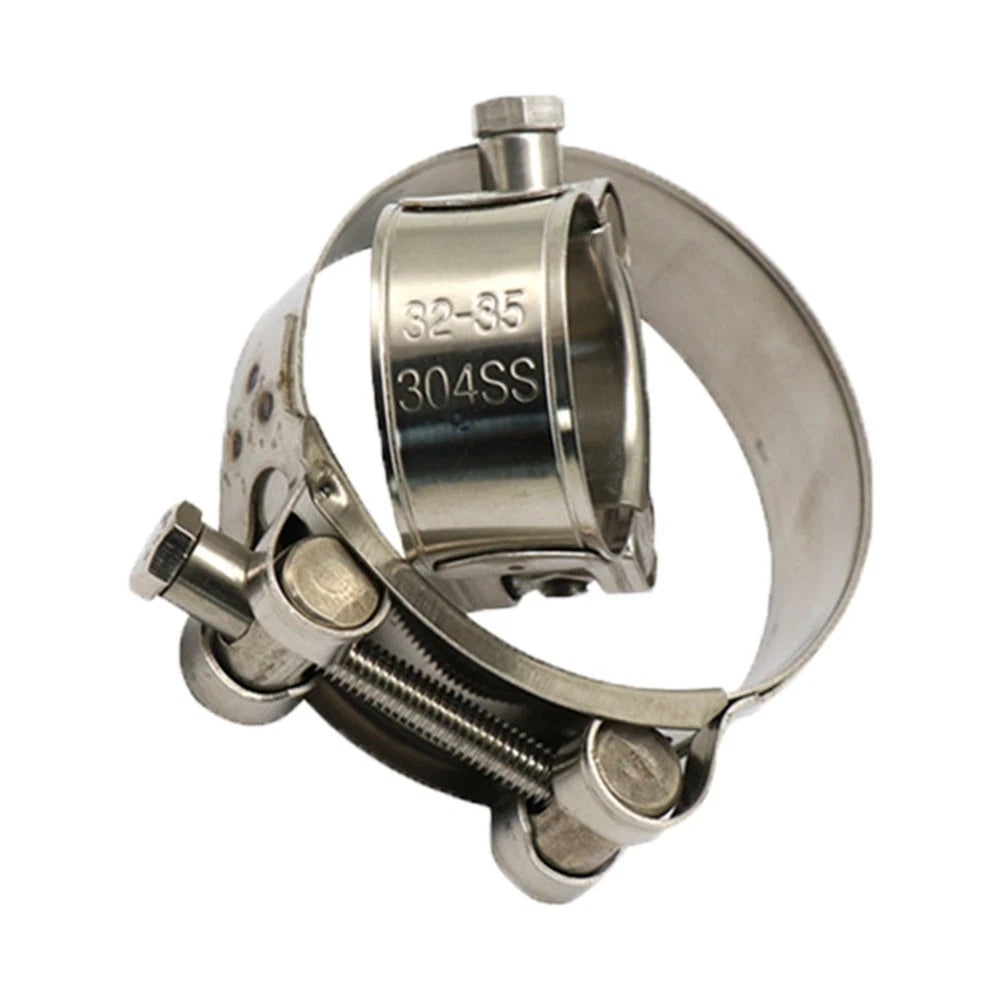 Stainless Steel Exhaust Muffler Pipe Clamp for Universal 32-35mm