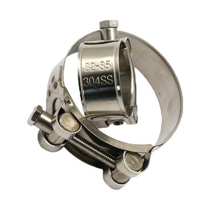 Stainless Steel Exhaust Muffler Pipe Clamp for Universal 32-35mm