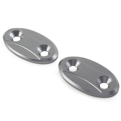 Rearview Mirror Block Off Base Plates Cover for BMW S1000RR (2009-2018)