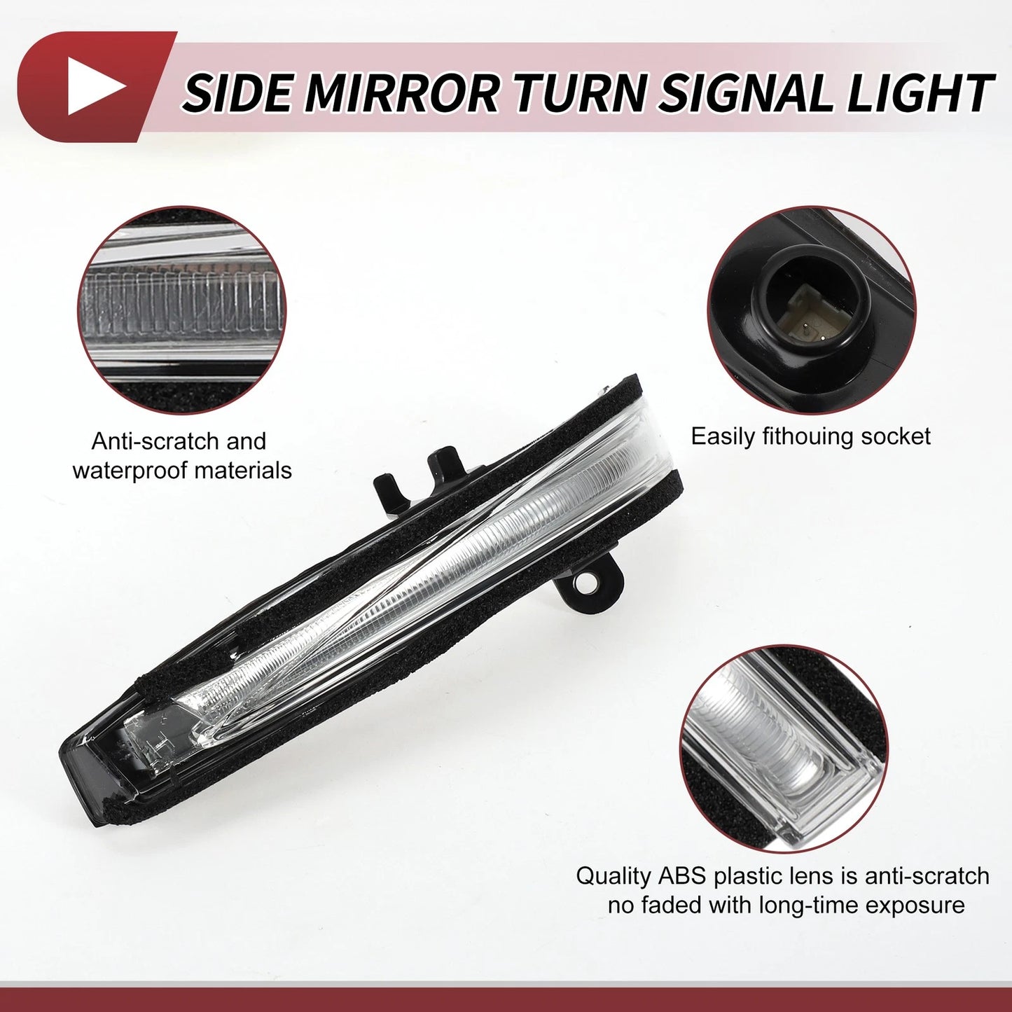 Left LED Turn Signal Light for Hyundai Sonata (2011–2013) No. 876143S100
