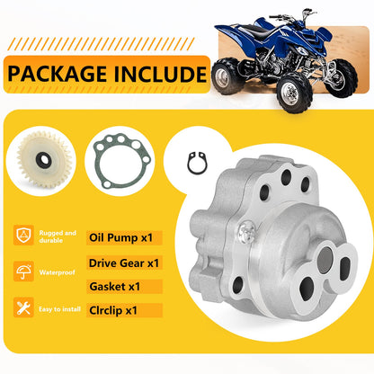Oil Pump & Drive Gear Gasket Kit for Yamaha Raptor 660R 700 700R (2001–2008)