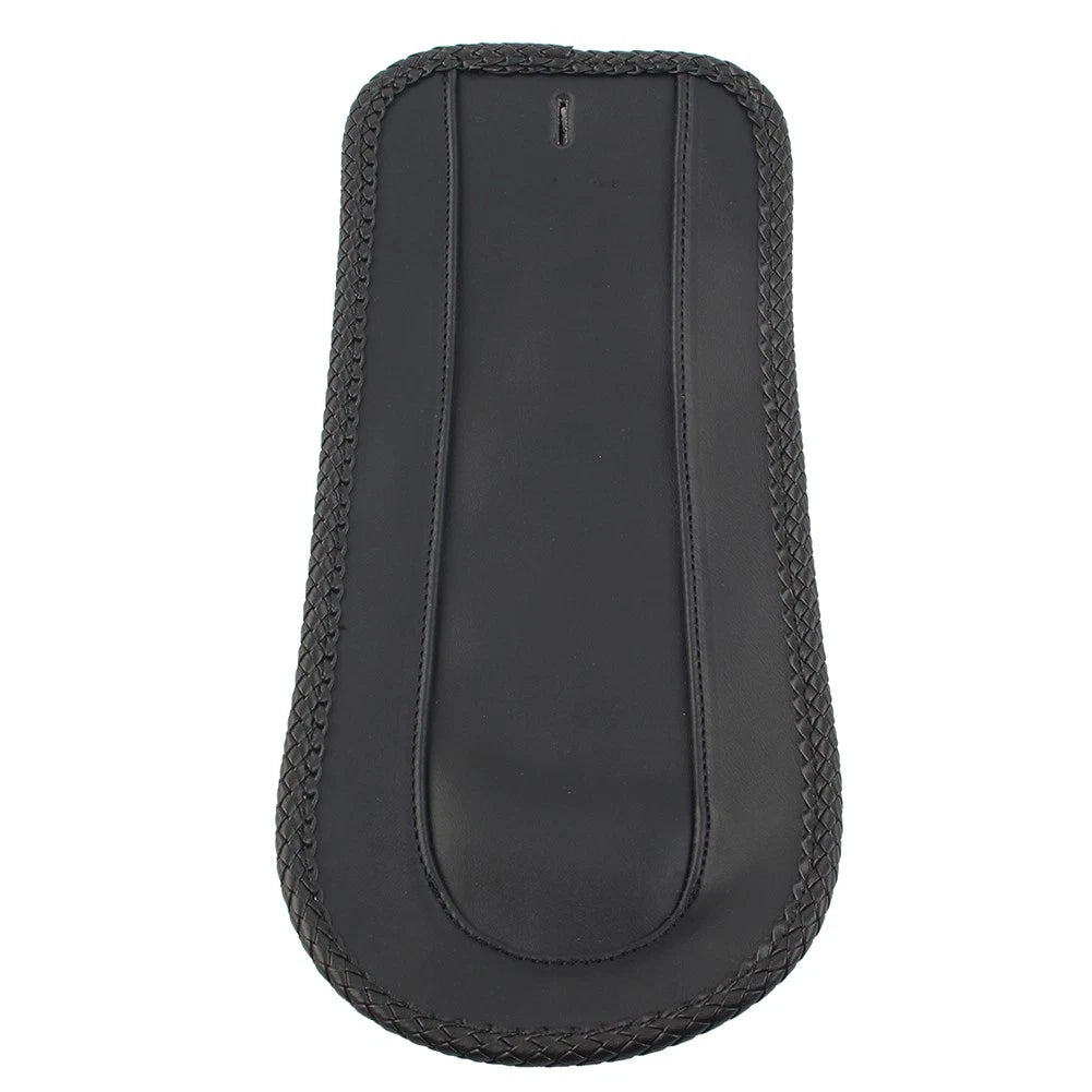 Rear Fender Bib Solo Seat for Kawasaki VN1500D VN1500G (1996–2008) Black PU Leather