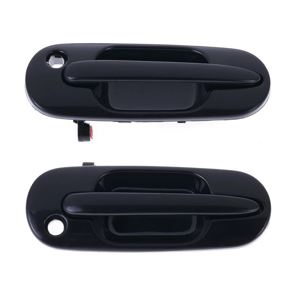 Set of 2 Outer Door Handles for Honda CR-V (1997–2001) Black
