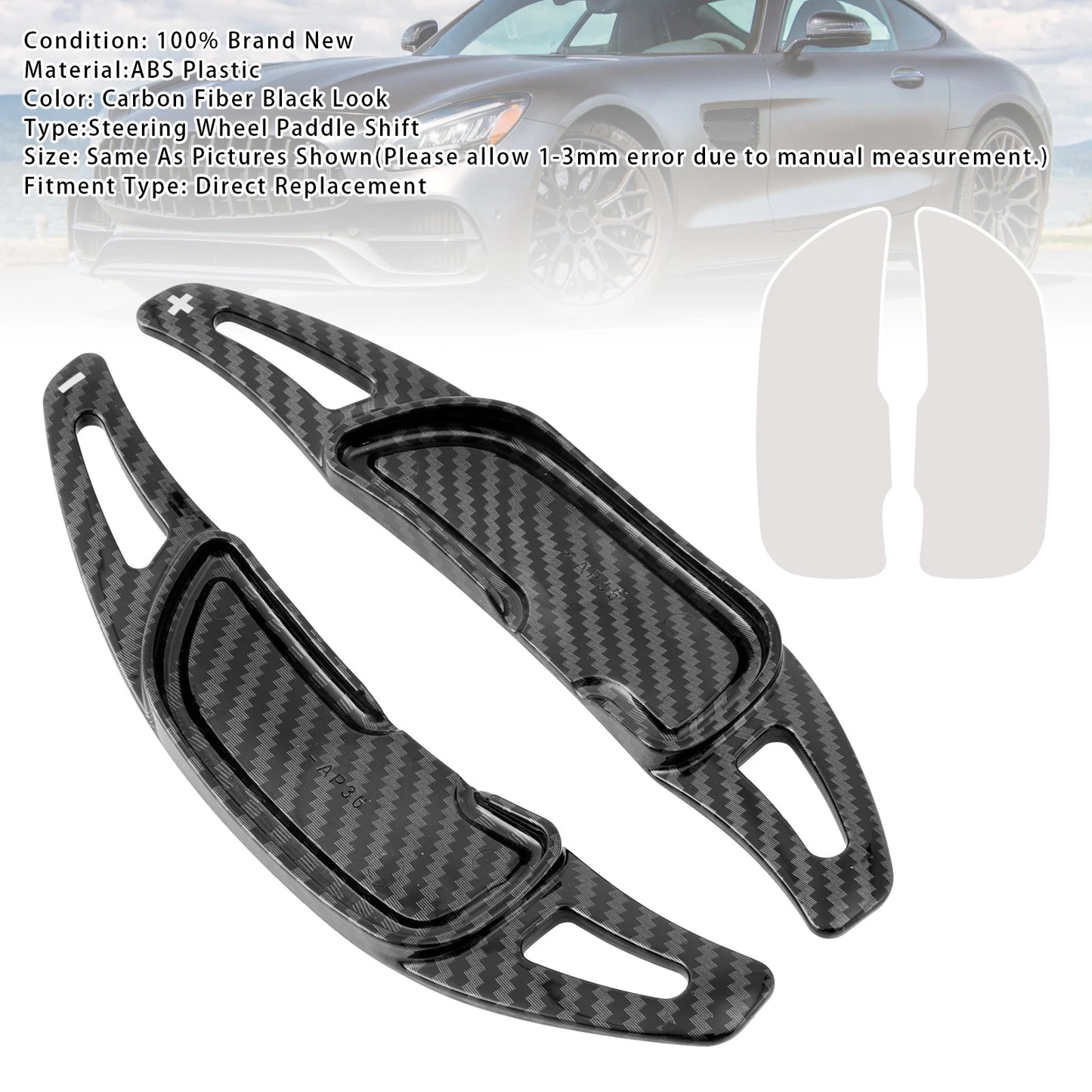 Shift Paddle Extensions for Mercedes Benz AMG (2017–2023)