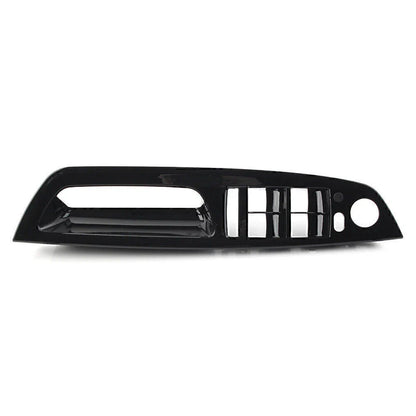 Black ABS Inner Door Handle Trim Cover for BMW X5 X6 E70 (2007-2013)