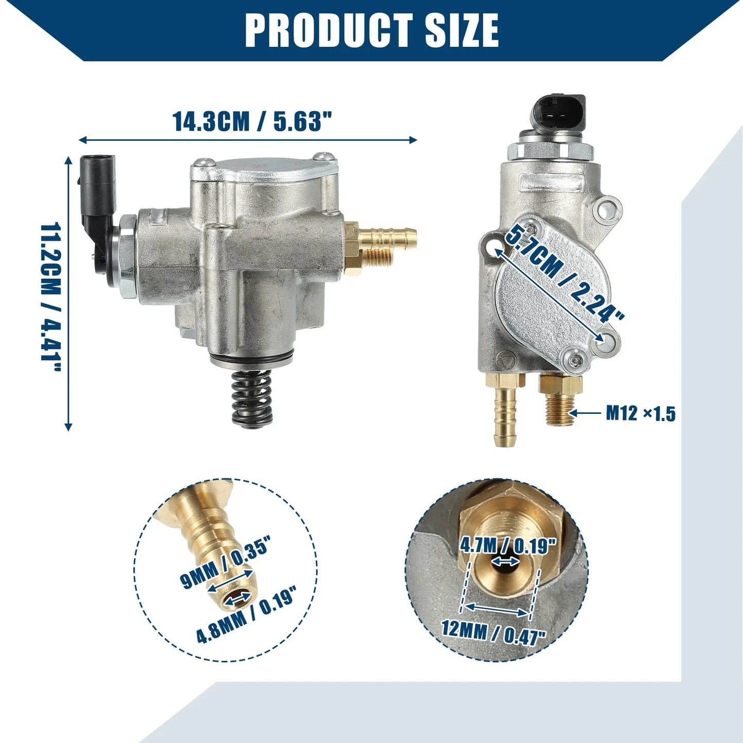 High Pressure Fuel Pump for Porsche (2005-2012)