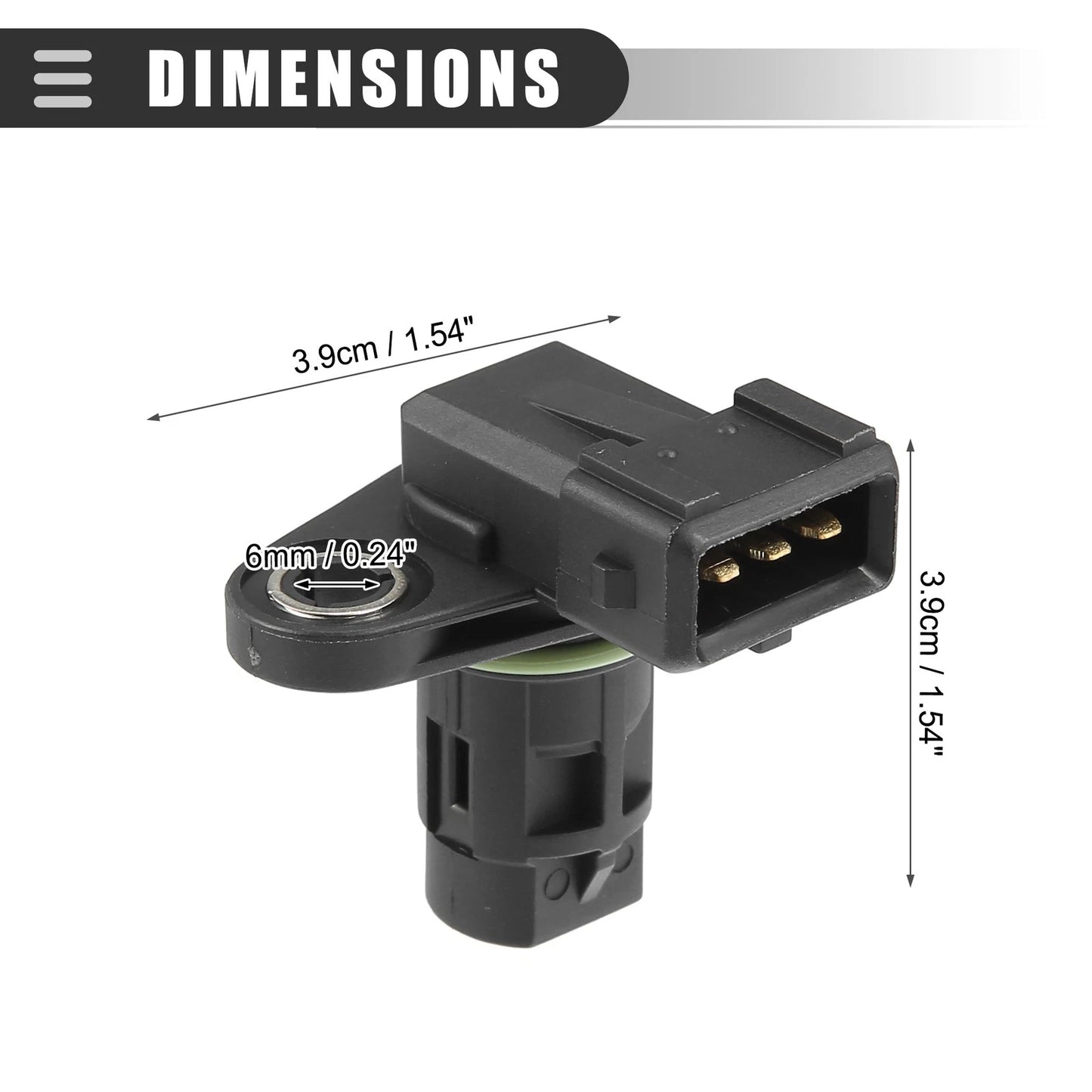 2X Camshaft Position Sensor for Hyundai Elantra (2003–2016) No. 39350-23700