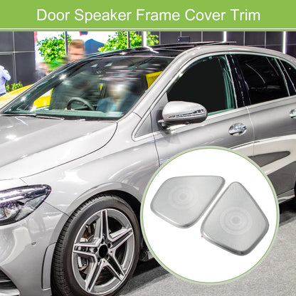 4 Pcs Speaker Frame Cover Trim for Mercedes Benz A B Class