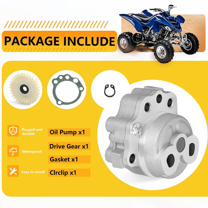 Oil Pump And Drive Gear Gasket Kit for Yamaha Raptor 660R (2001–2005)