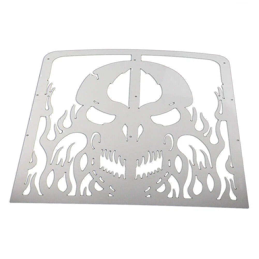 Skull Radiator Grille Guard Covers for Yamaha Banshee YFZ350 (1987-2012)