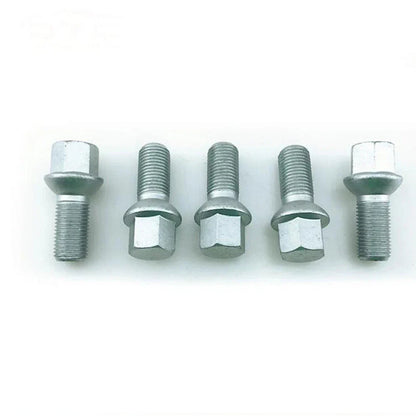 5 x Wheel Lug Bolts Nuts for Mercedes C250 C300 C350 C63 E320 E350 (2012-2015)