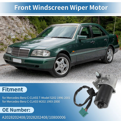 Front Windscreen Wiper Motor for Mercedes-Benz C-Class (1993–2001) No.A2028202408