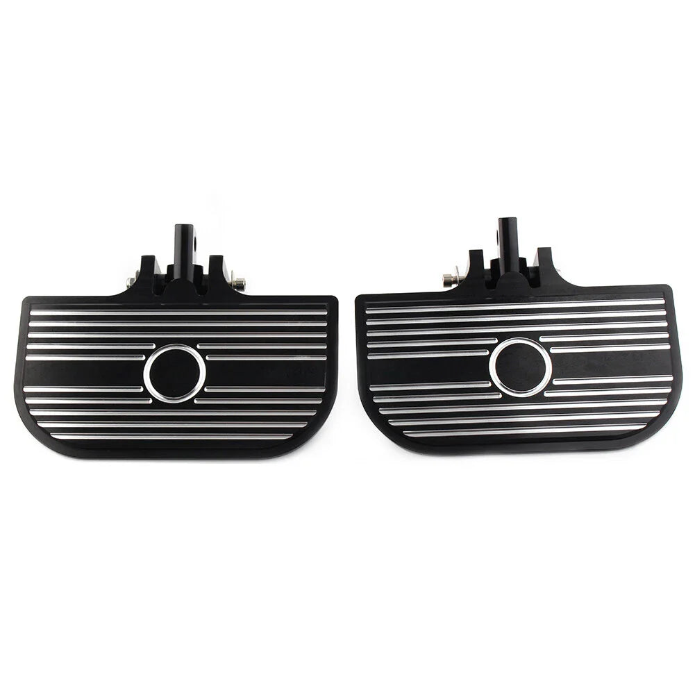 Passenger Floorboards Pedal Pads for Harley Heritage Springer Low Rider