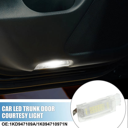 2pcs Sun Visor Vanity Lights No. 1KD947109A/1K094710971N for VW Golf (2015–2021)