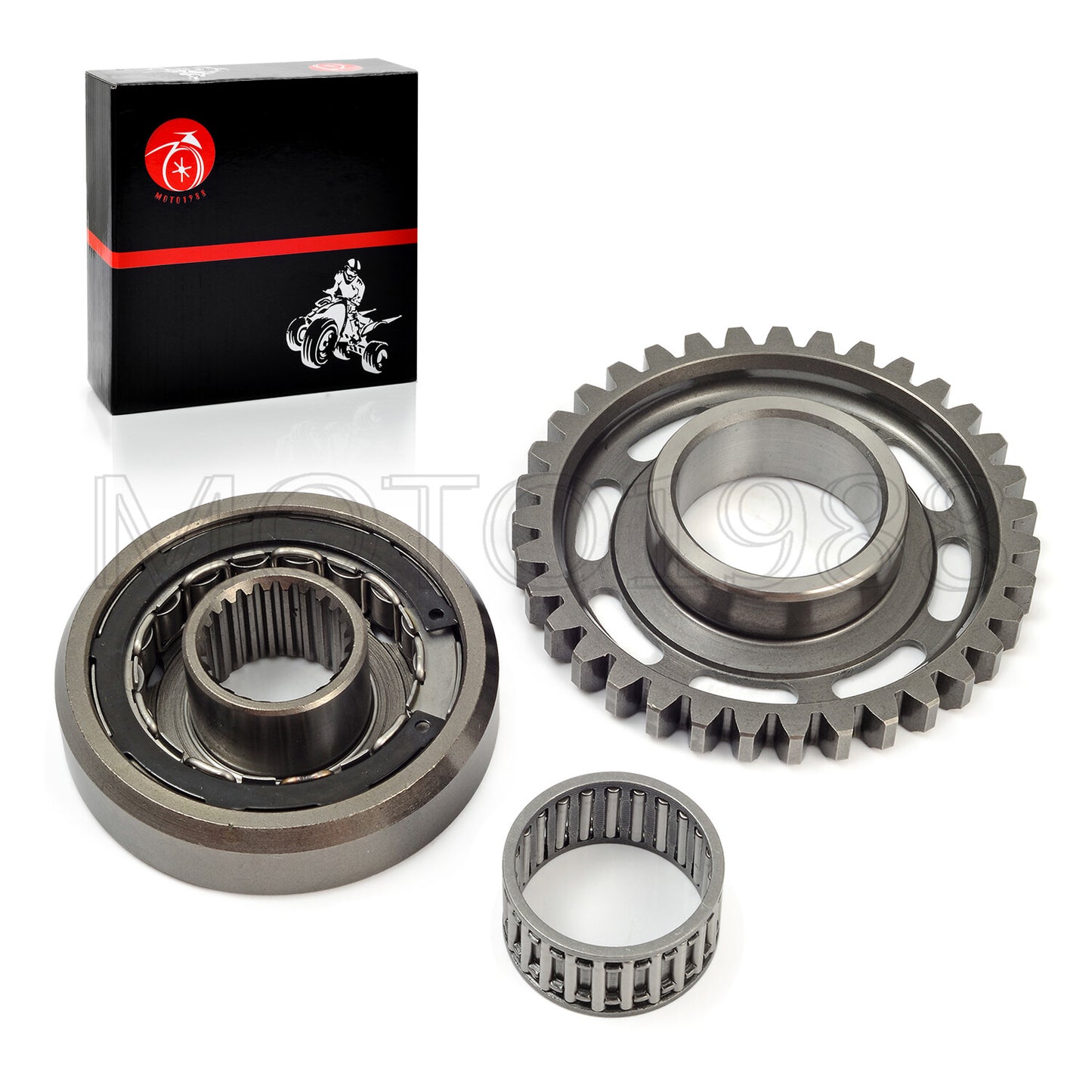 One-Way Starter Clutch Gear Bearing Kit for Honda CRF450X TRX450ER (2005–2019)