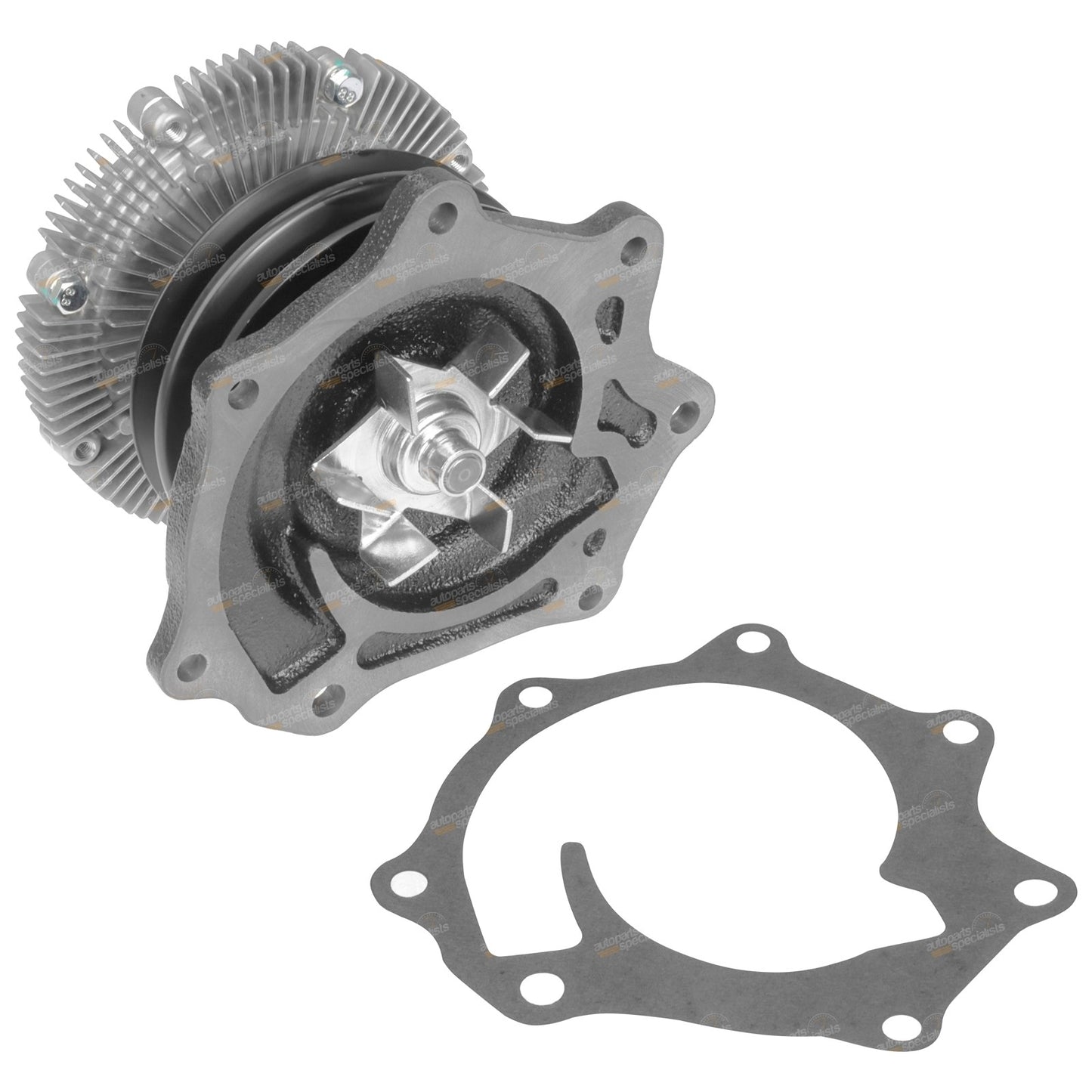 Water Pump with Fan Clutch for Nissan Navara D22 (1997–2001)