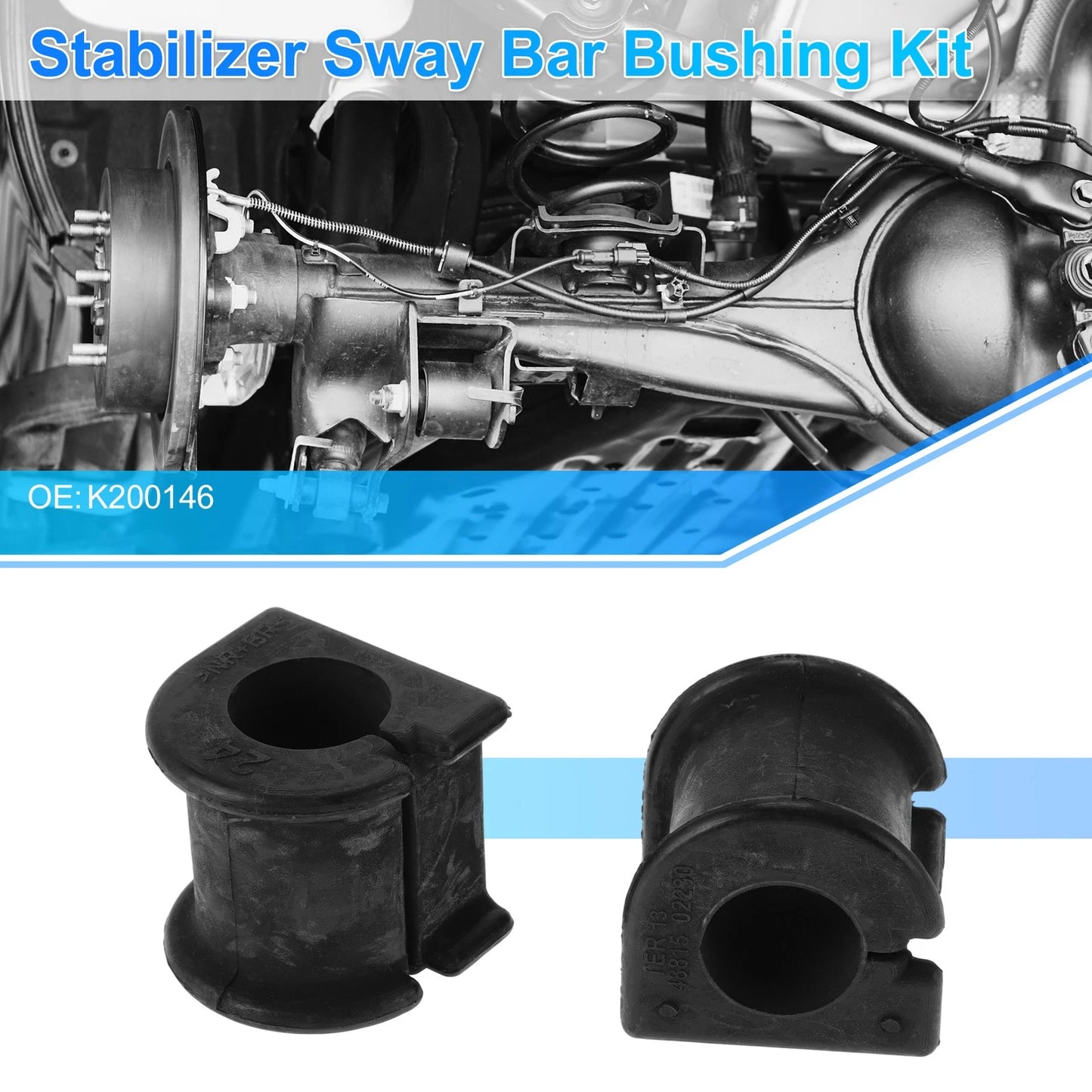 Stabilizer Sway Bar Bushing Kit No.K200146 for Pontiac Vibe (2003–2010)