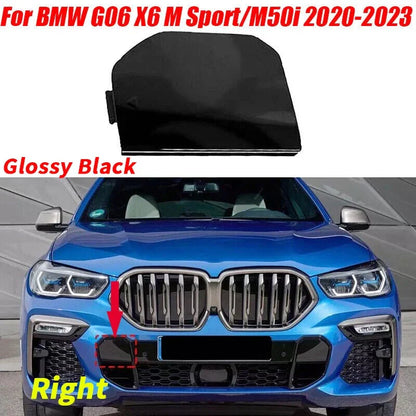 Tow Hook Eye Cap Cover Right Front Bumper for BMW G06 X6 M Sport/M50i (2020–2023)