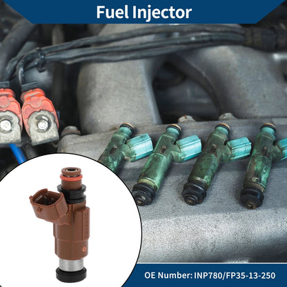 Fuel Injector No.INP780/FP35-13-250 for Mazda 626 ES (2000–2001) 1 Pc