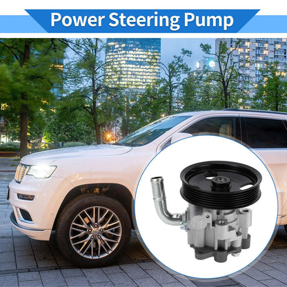 Power Steering Pump with Pulley for Jeep Grand Cherokee (2011–2020) No.52089883AC