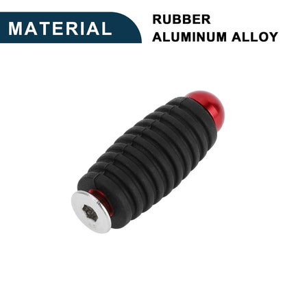 Rubber Shift Pedal Pad for Universal Motorcycle (1 Pcs) - Red