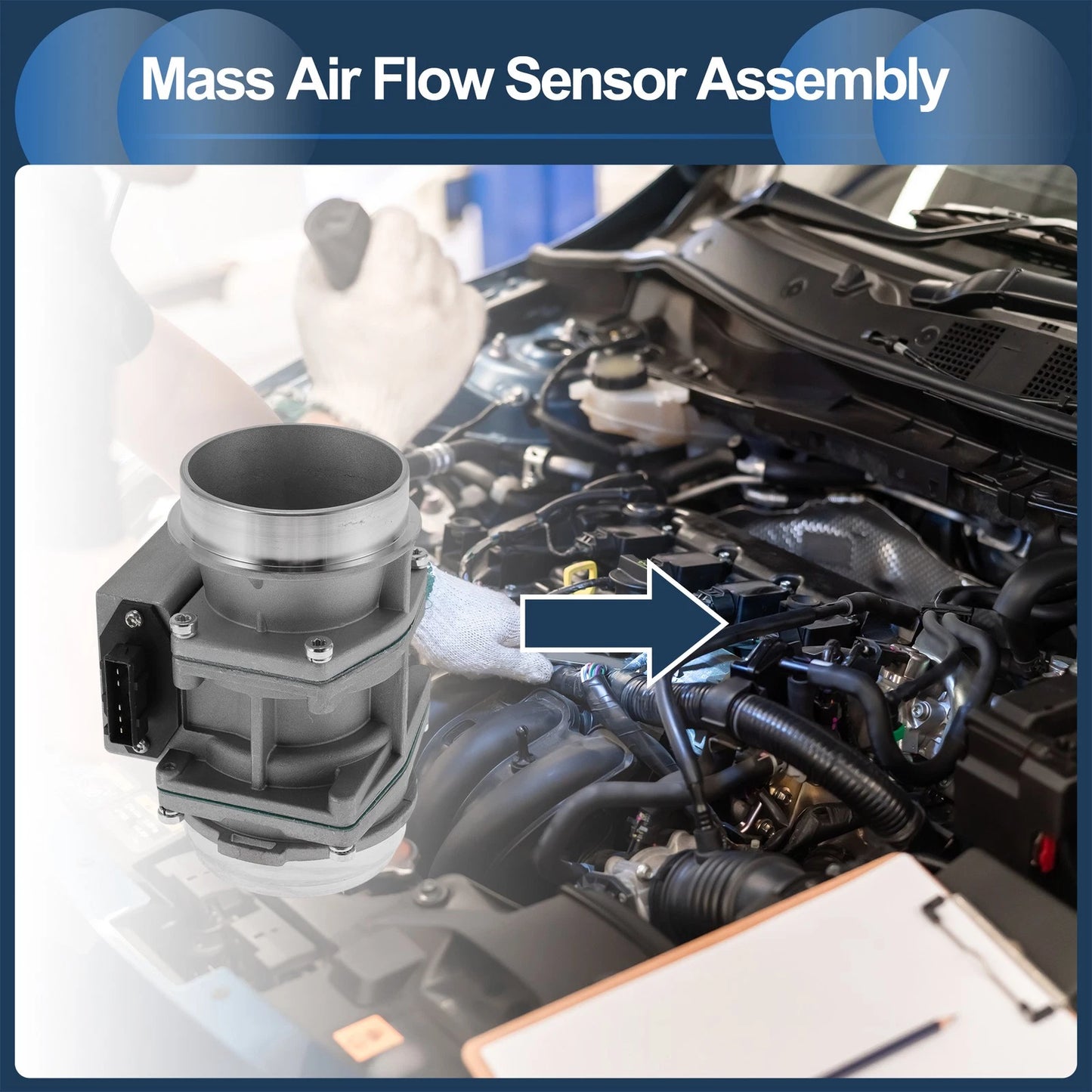 Mass Air Flow Sensor Assembly ERR5198 for Land Rover Range Rover Sport (2005–2013)