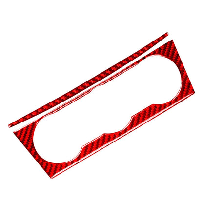 Carbon Fiber Air Conditioner Switch Knob Cover Trim for Subaru WRX (2015–2021)