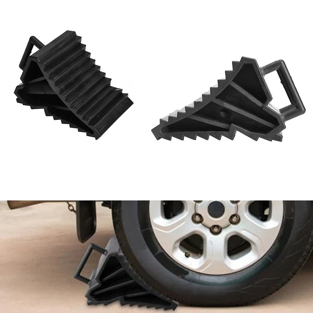 2 x Brake Wheel Chocks for Trailers