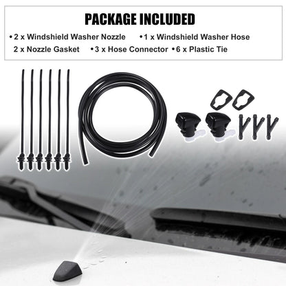 Car Windshield Washer Nozzle Set for Dodge Durango (2011-2023)