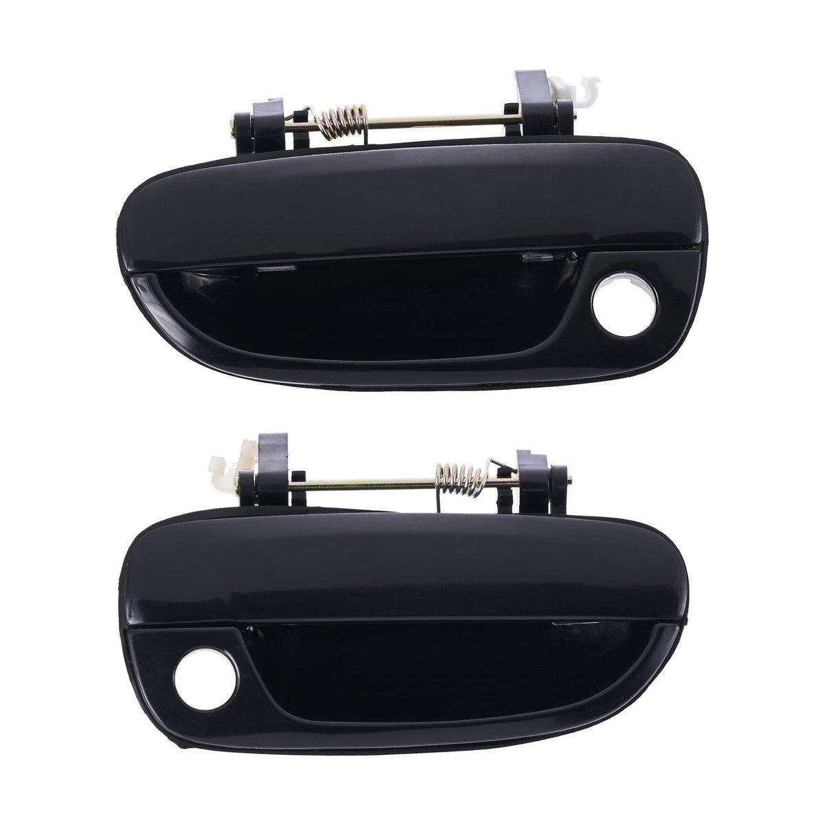 Set of 2 Outer Door Handles for Hyundai Accent LC (2000–2006) Black